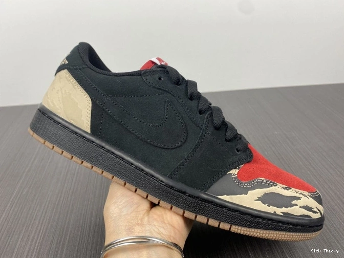 Kicktheory SoleFly x Air Jordan DN3400-001 1 Low Carnivore 0815